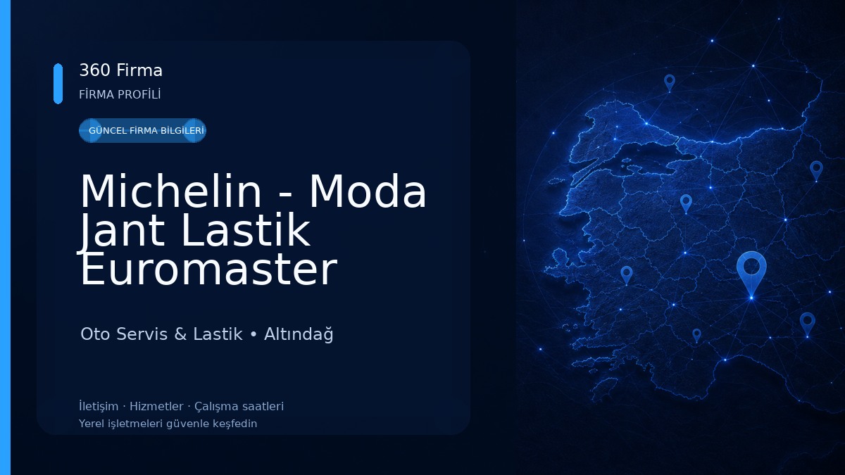 Michelin - Moda Jant Lastik Euromaster Oto Servis & Lastik