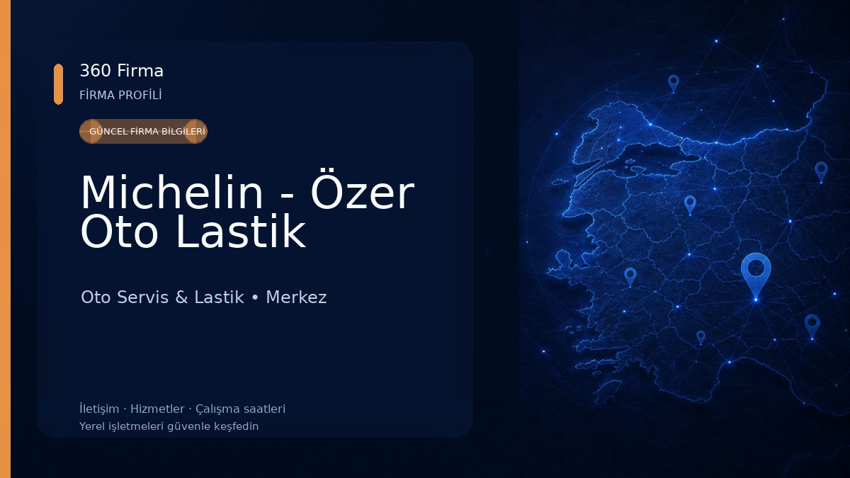 Michelin - Özer Oto Lastik Oto Servis & Lastik