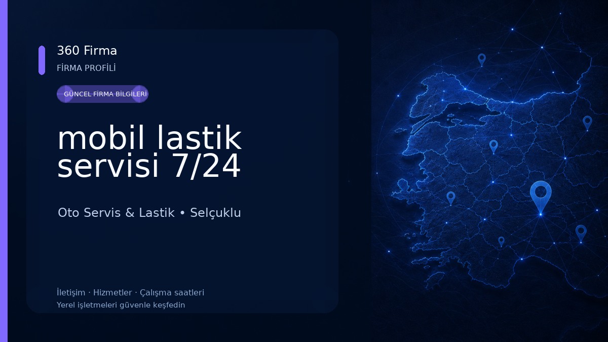 mobil lastik servisi 7/24 Oto Servis & Lastik