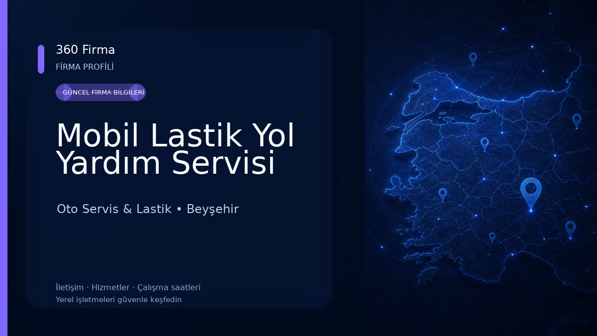 Mobil Lastik Yol Yardım Servisi 