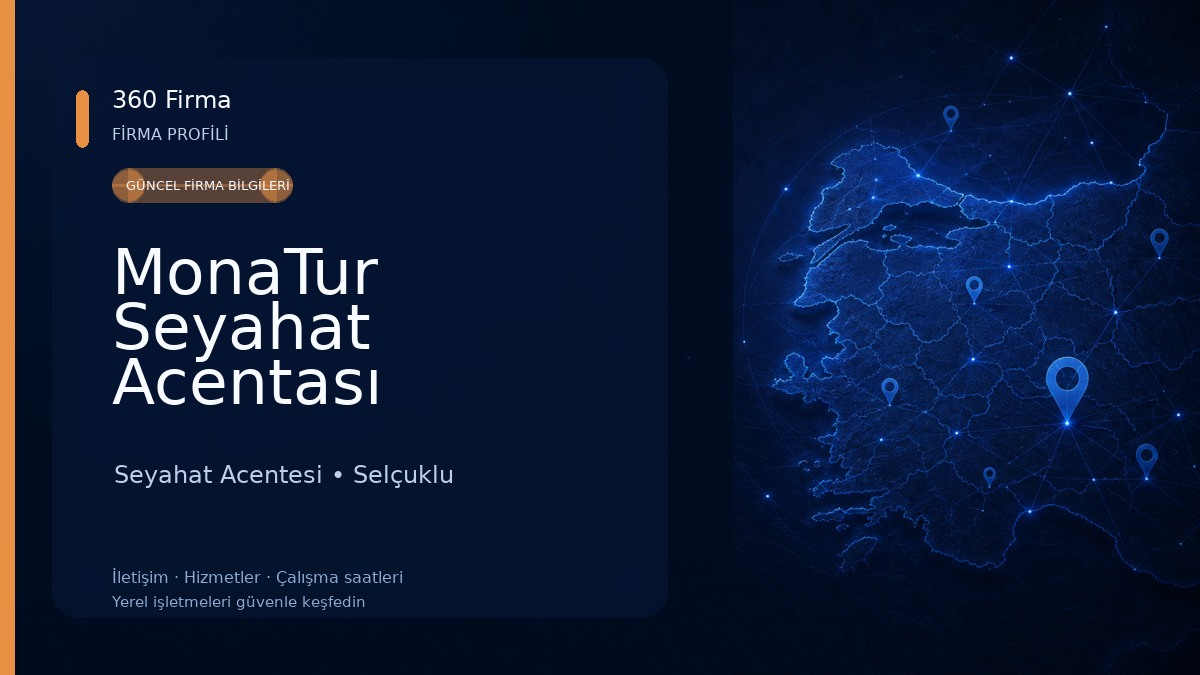 MonaTur Seyahat Acentası Seyahat Acentesi