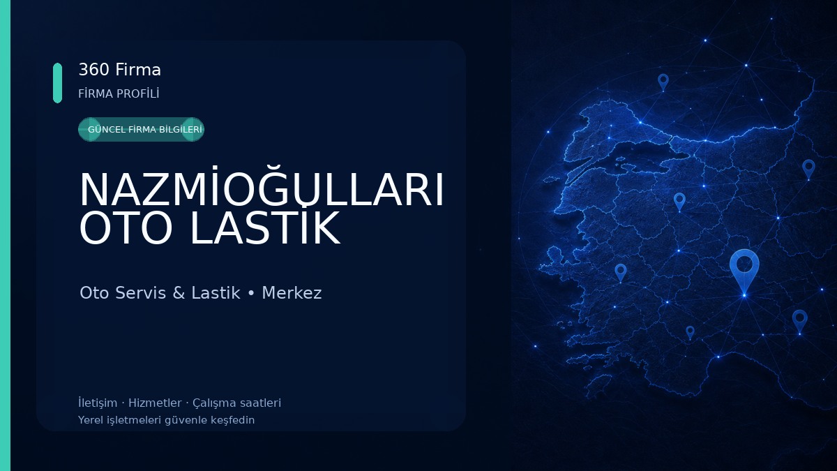 NAZMİOĞULLARI OTO LASTİK Oto Servis & Lastik