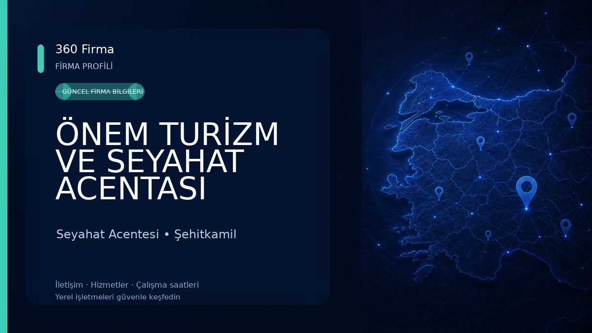 ÖNEM TURİZM VE SEYAHAT ACENTASI GAZİANTEP HAC VE UMRE ORGANİZASYONU 