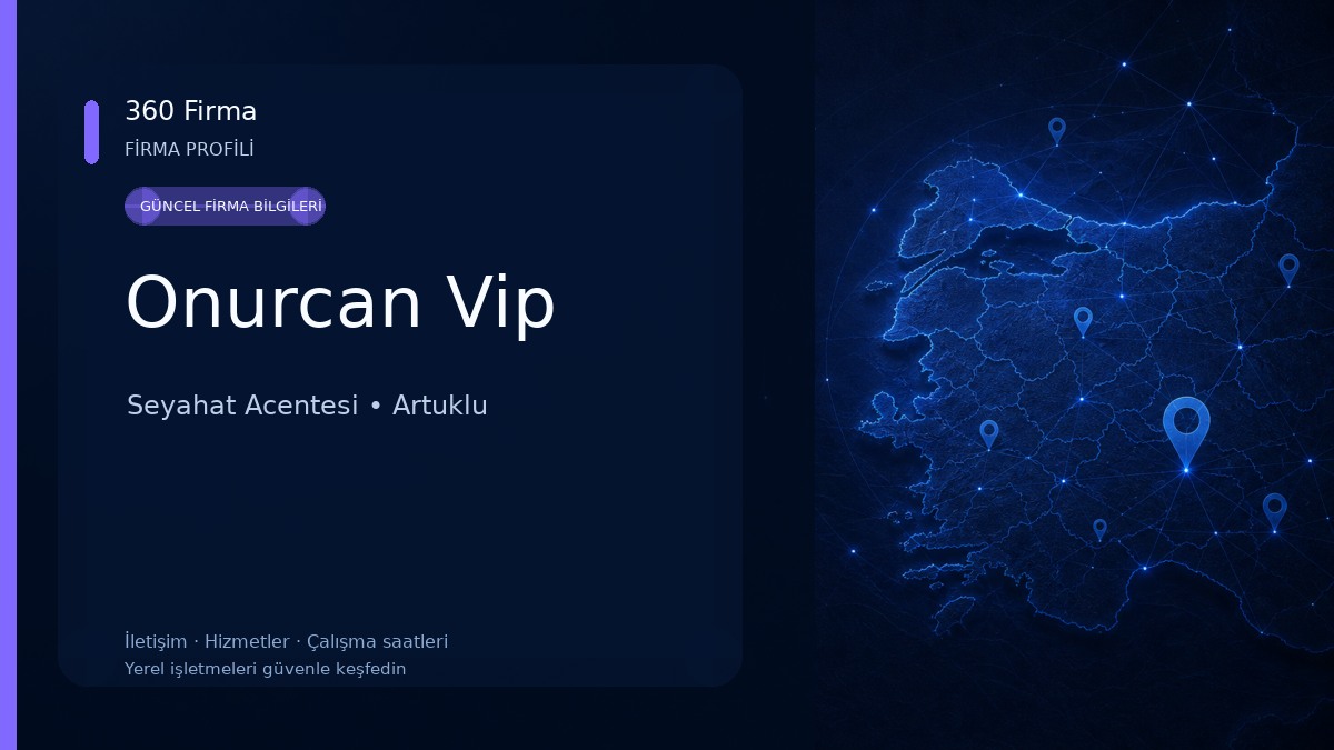 Onurcan Vip Seyahat Acentesi