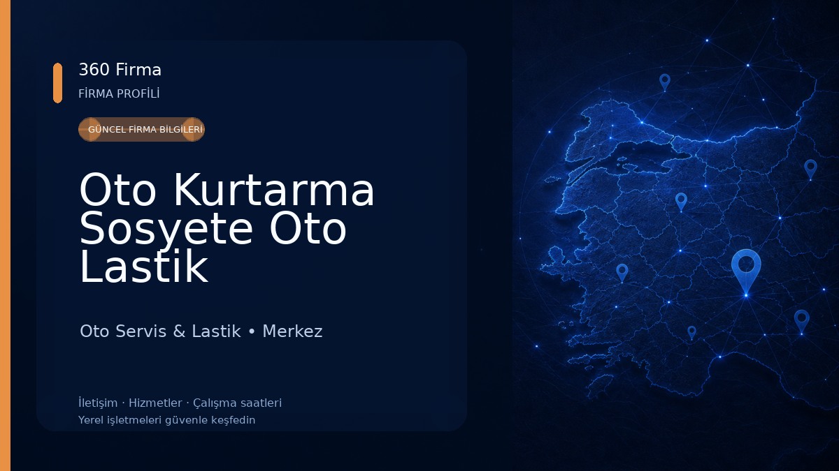 Oto Kurtarma Sosyete Oto Lastik
