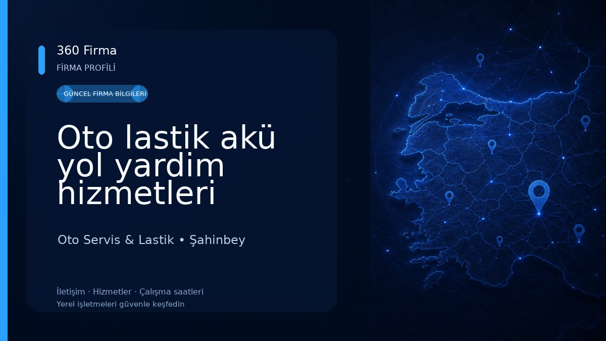 Oto lastik akü yol yardim hizmetleri Oto Servis & Lastik