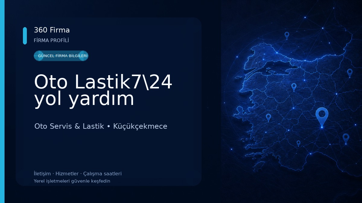 Oto Lastik7\24 yol yardım