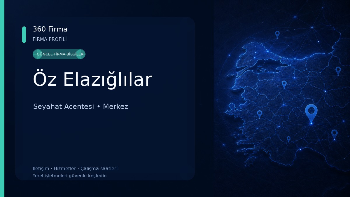 Öz Elazığlılar Seyahat Acentesi