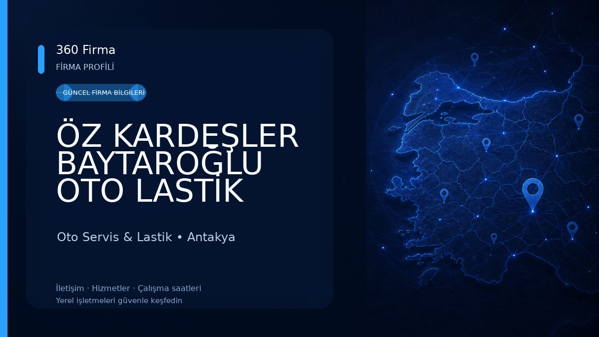 ÖZ KARDEŞLER BAYTAROĞLU OTO LASTİK Oto Servis & Lastik