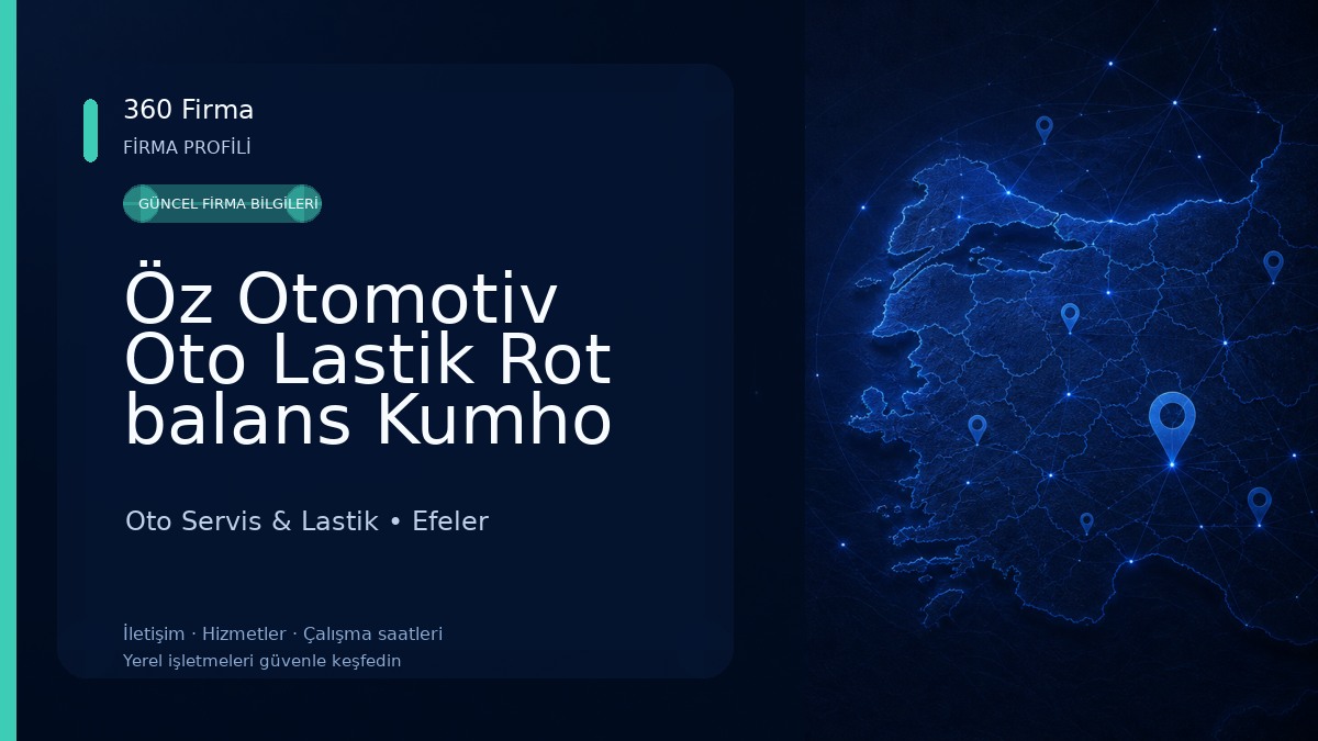 Öz Otomotiv Oto Lastik Rot balans Kumho Lassa Bridgestone Castrol yağ değişimi Silecek Akü satış takviye Oto Servis & Lastik