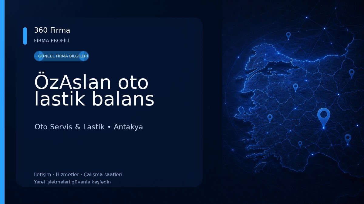ÖzAslan oto lastik balans Oto Servis & Lastik