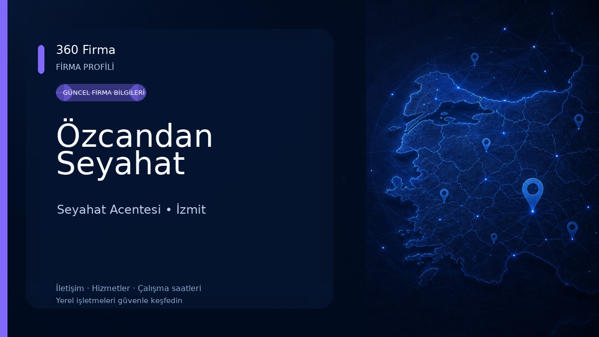 Özcandan Seyahat Seyahat Acentesi