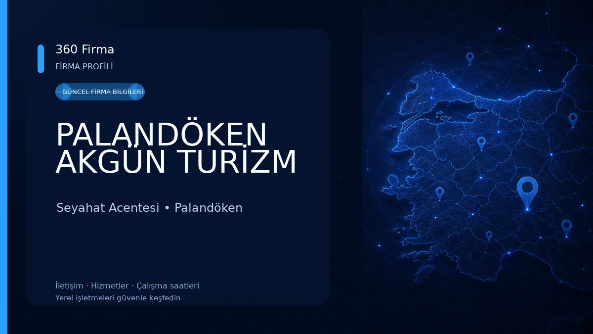 PALANDÖKEN AKGÜN TURİZM Seyahat Acentesi