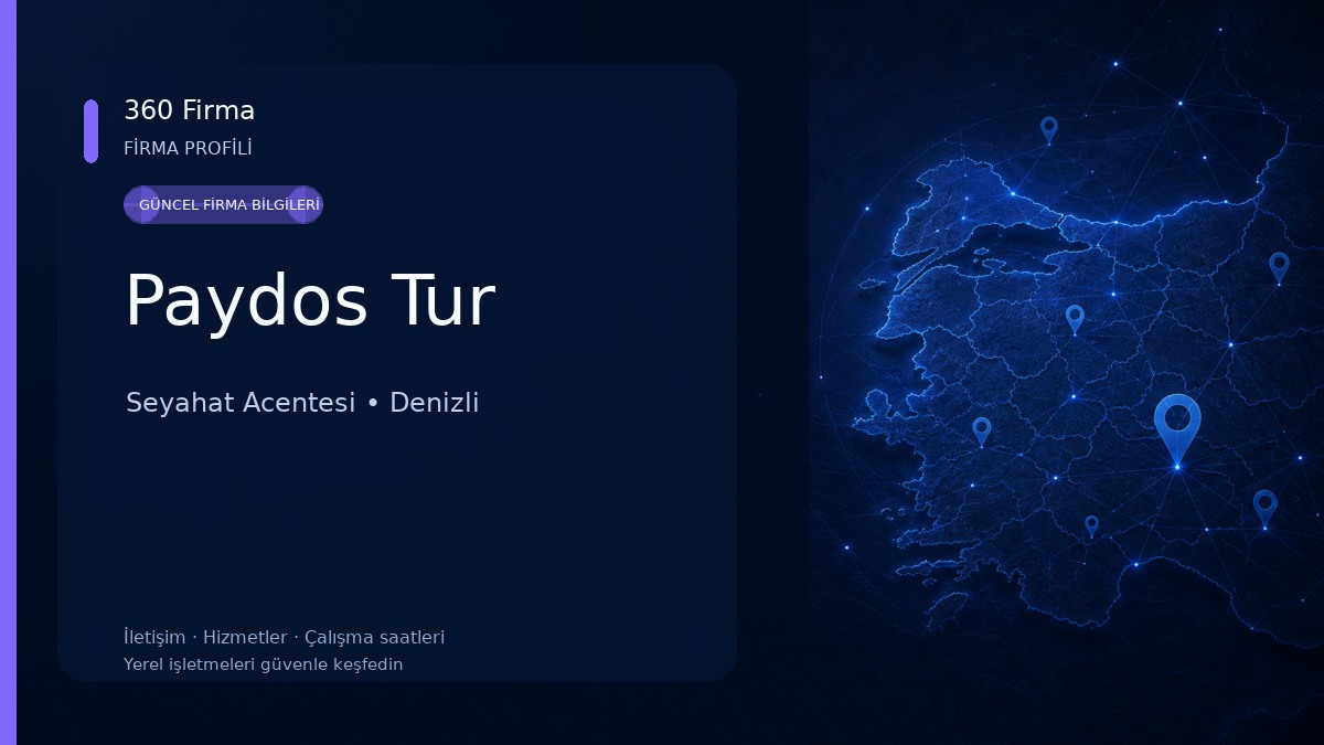 Paydos Tur Seyahat Acentesi