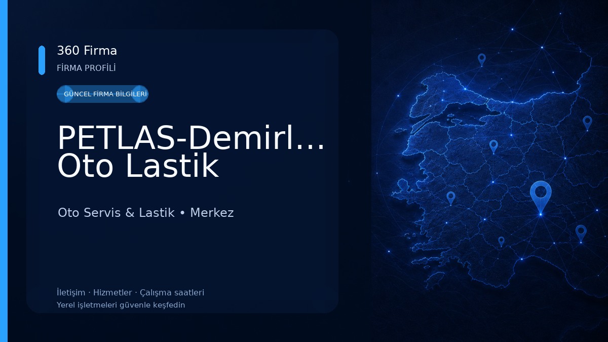 PETLAS-Demirler Oto Lastik