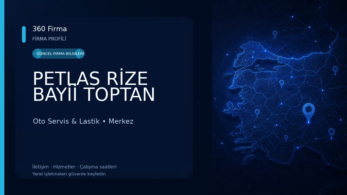PETLAS RİZE BAYİİ TOPTAN
