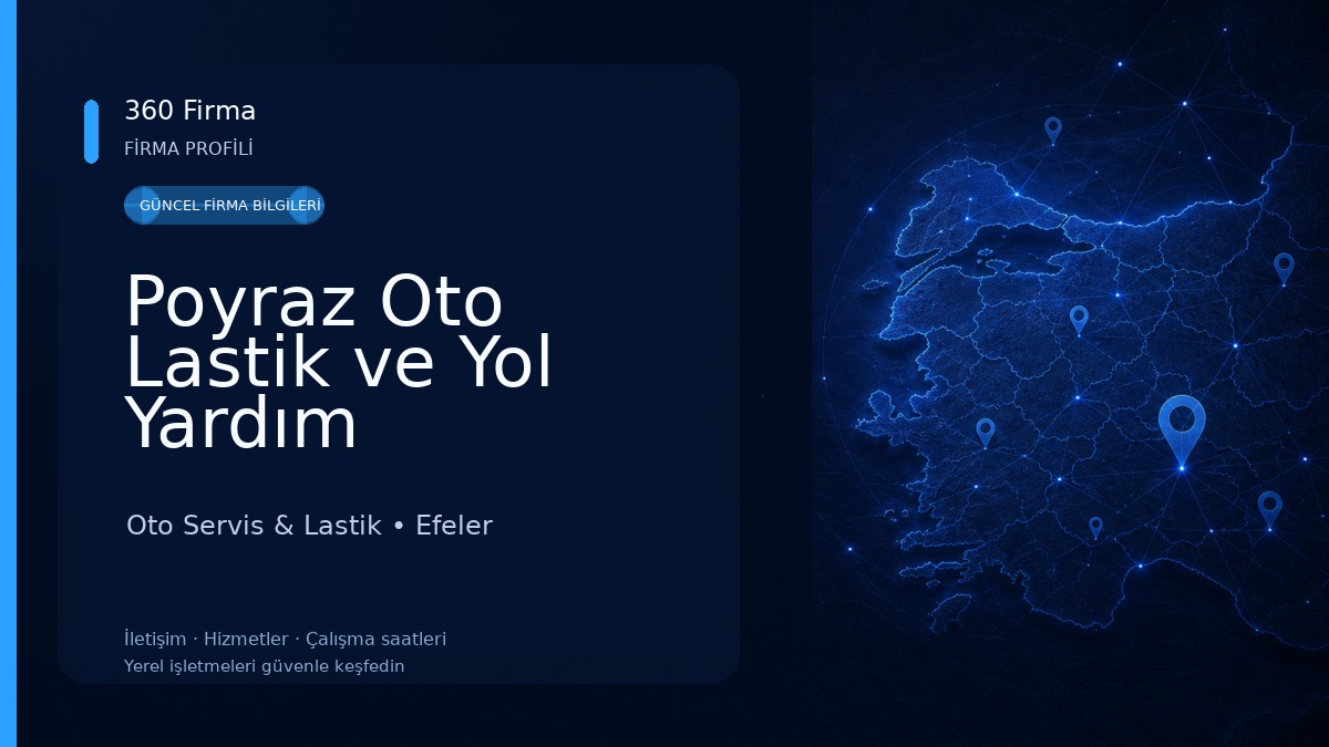 Poyraz Oto Lastik ve Yol Yardım Oto Servis & Lastik