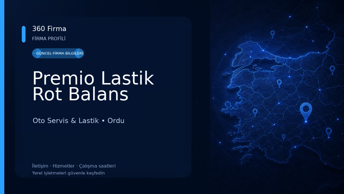Premio Lastik Rot Balans Oto Servis & Lastik