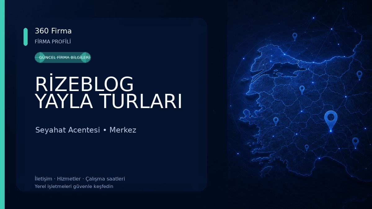 RİZEBLOG YAYLA TURLARI Seyahat Acentesi