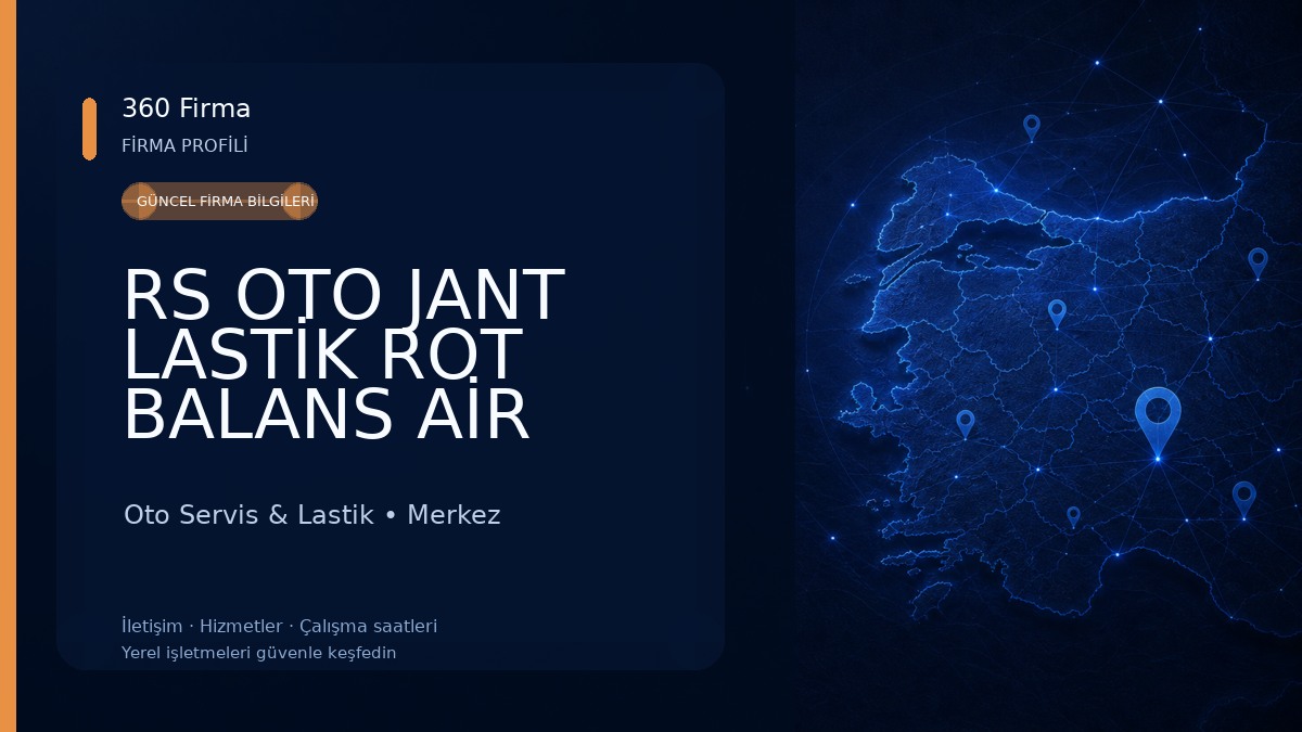 RS OTO JANT LASTİK ROT BALANS AİR SÜSPANSİYON COİLOVER SOĞUK PRES