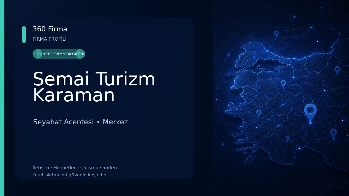 Semai Turizm Karaman