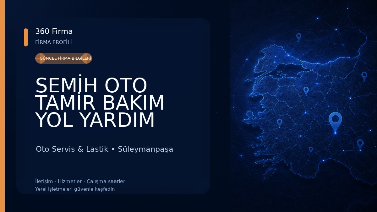 SEMİH OTO TAMİR BAKIM YOL YARDIM YAYPRESS Oto Servis & Lastik