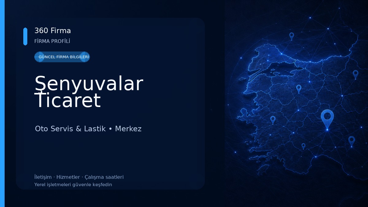 Şenyuvalar Ticaret