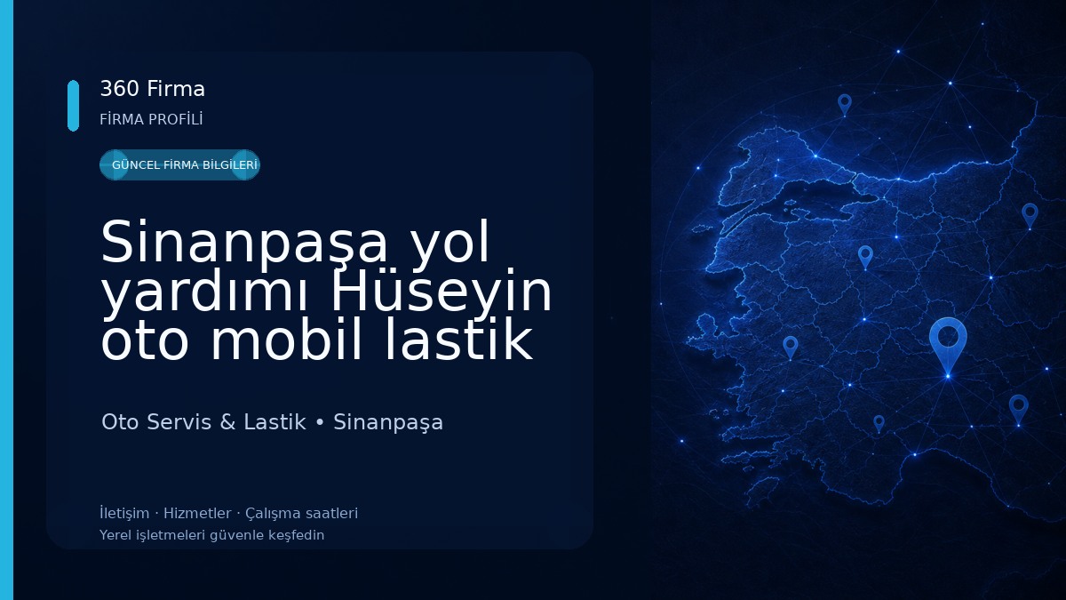 Sinanpaşa yol yardımı Hüseyin oto mobil lastik afyon Oto Servis & Lastik