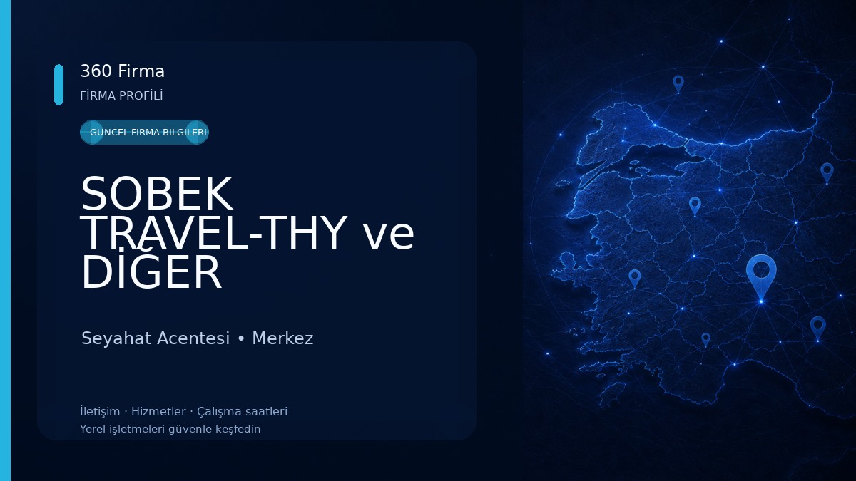 SOBEK TRAVEL-THY ve DİĞER HAVAYOLU ŞİRKETLERİ Seyahat Acentesi