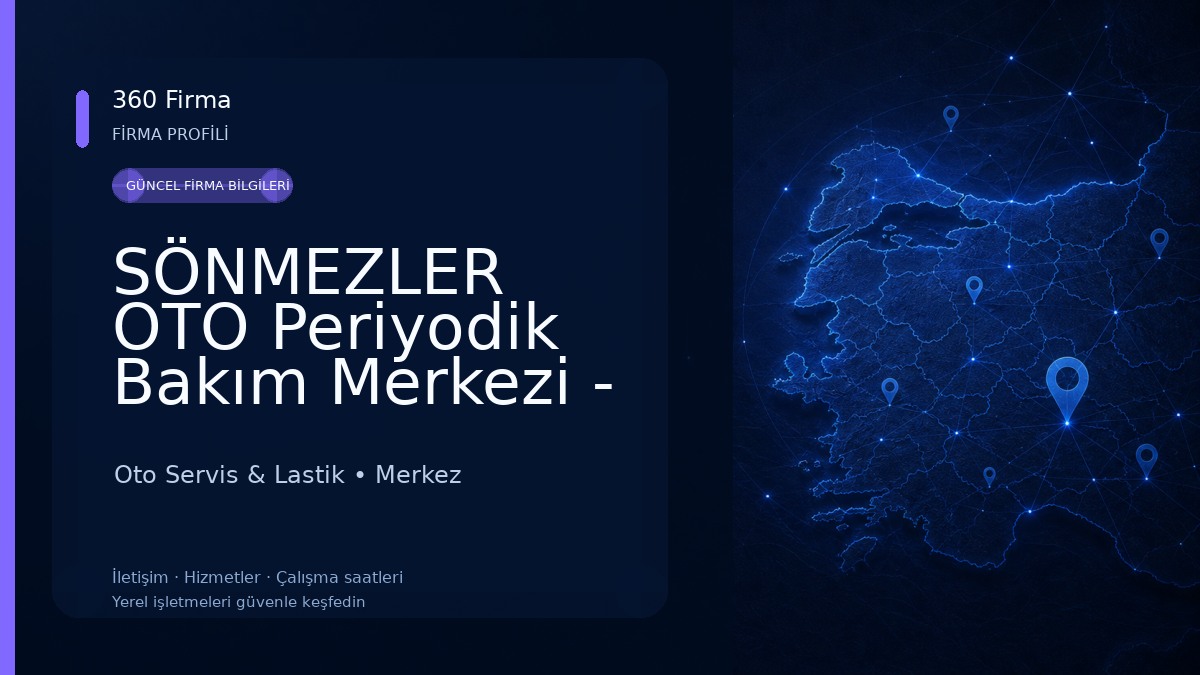 SÖNMEZLER OTO Periyodik Bakım Merkezi - MOTUL EVO YETKİLİ SERVİS Oto Servis & Lastik