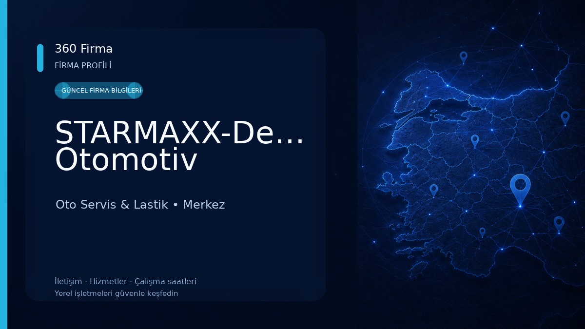 STARMAXX-Demirdiş Otomotiv