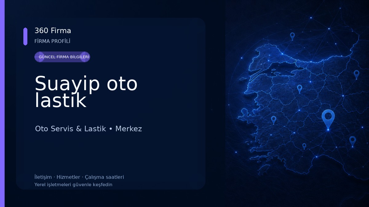 Suayip oto lastik Oto Servis & Lastik