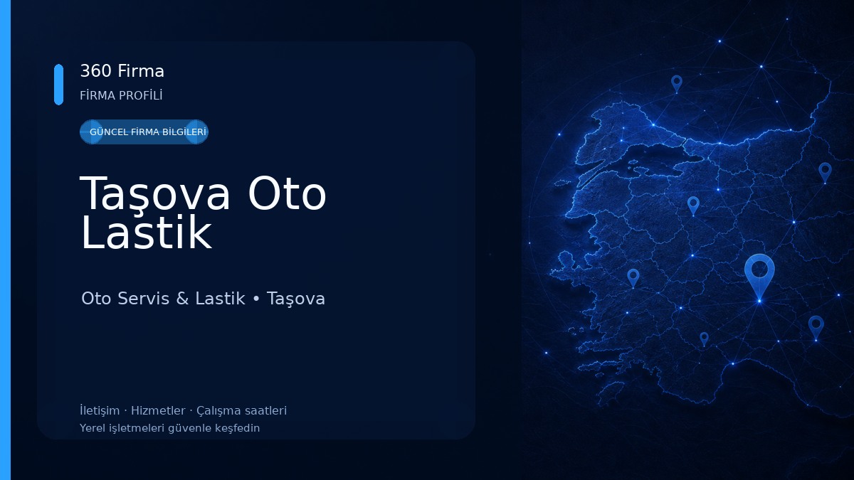 Taşova Oto Lastik Oto Servis & Lastik