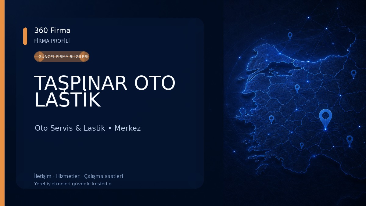 TAŞPINAR OTO LASTİK Oto Servis & Lastik