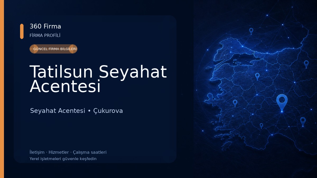 Tatilsun Seyahat Acentesi Seyahat Acentesi