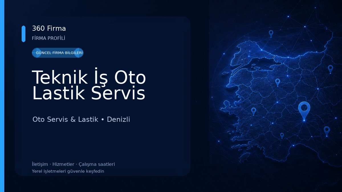 Teknik İş Oto Lastik Servis