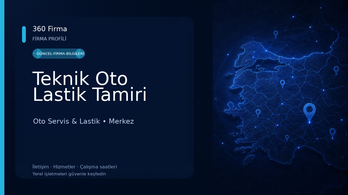 Teknik Oto Lastik Tamiri Oto Servis & Lastik