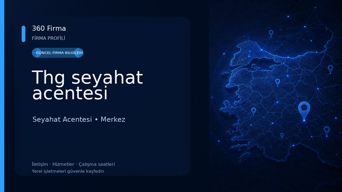 Thg seyahat acentesi Seyahat Acentesi