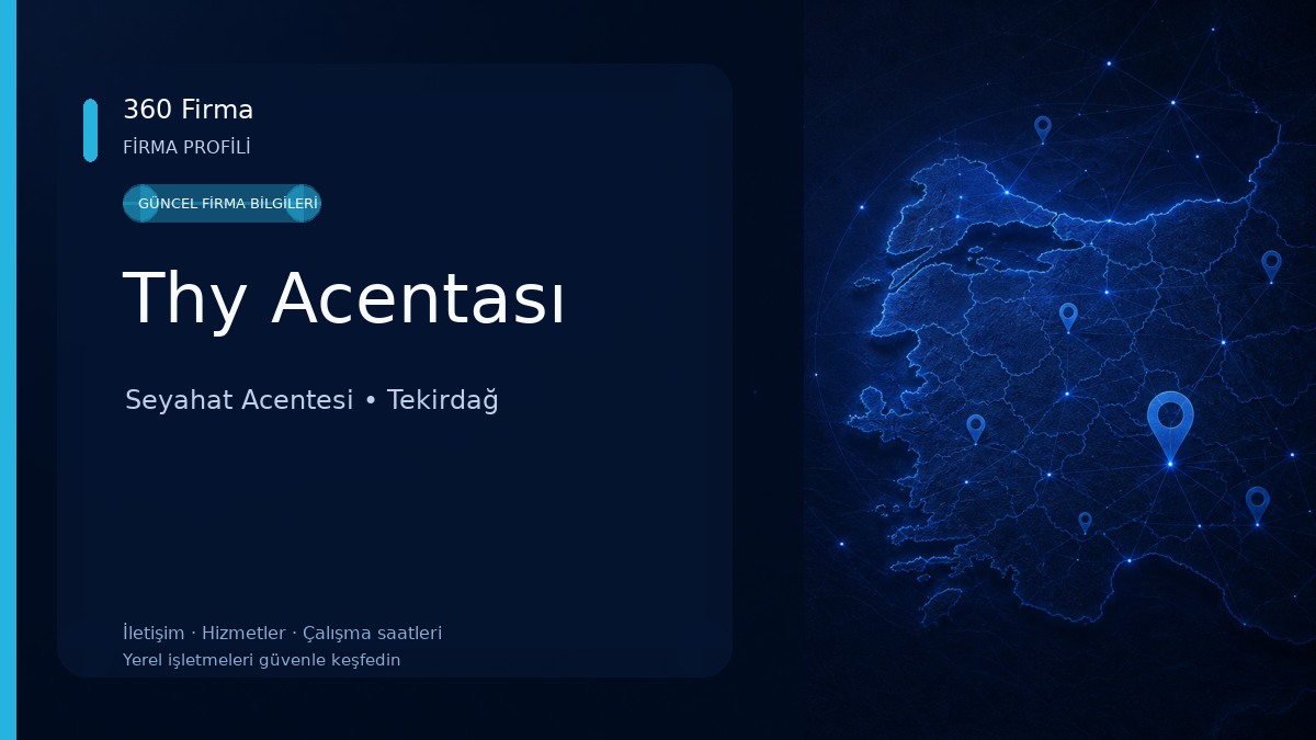 Thy Acentası Seyahat Acentesi