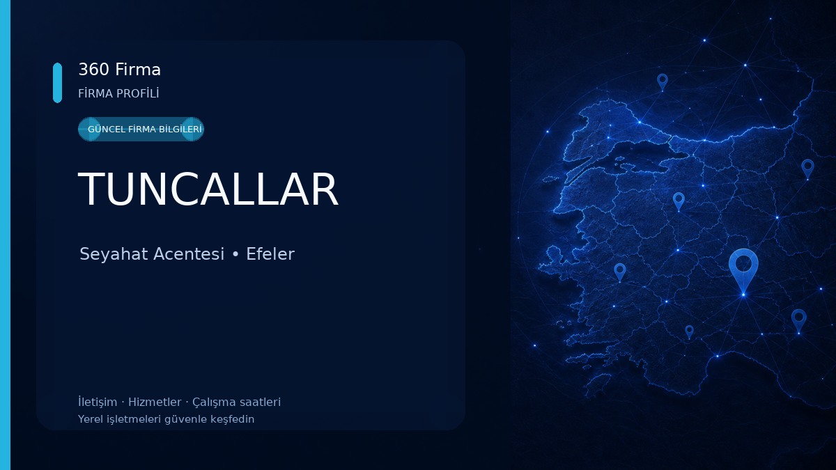 TUNCALLAR Seyahat Acentesi