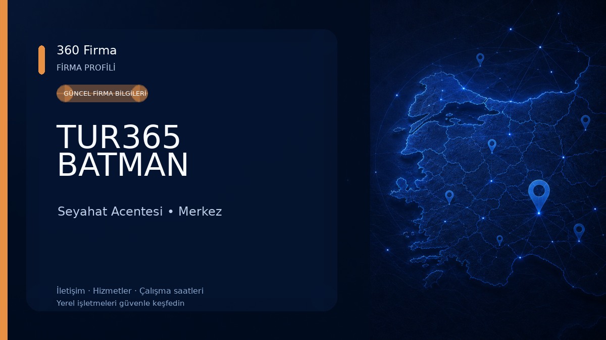 TUR365 BATMAN 