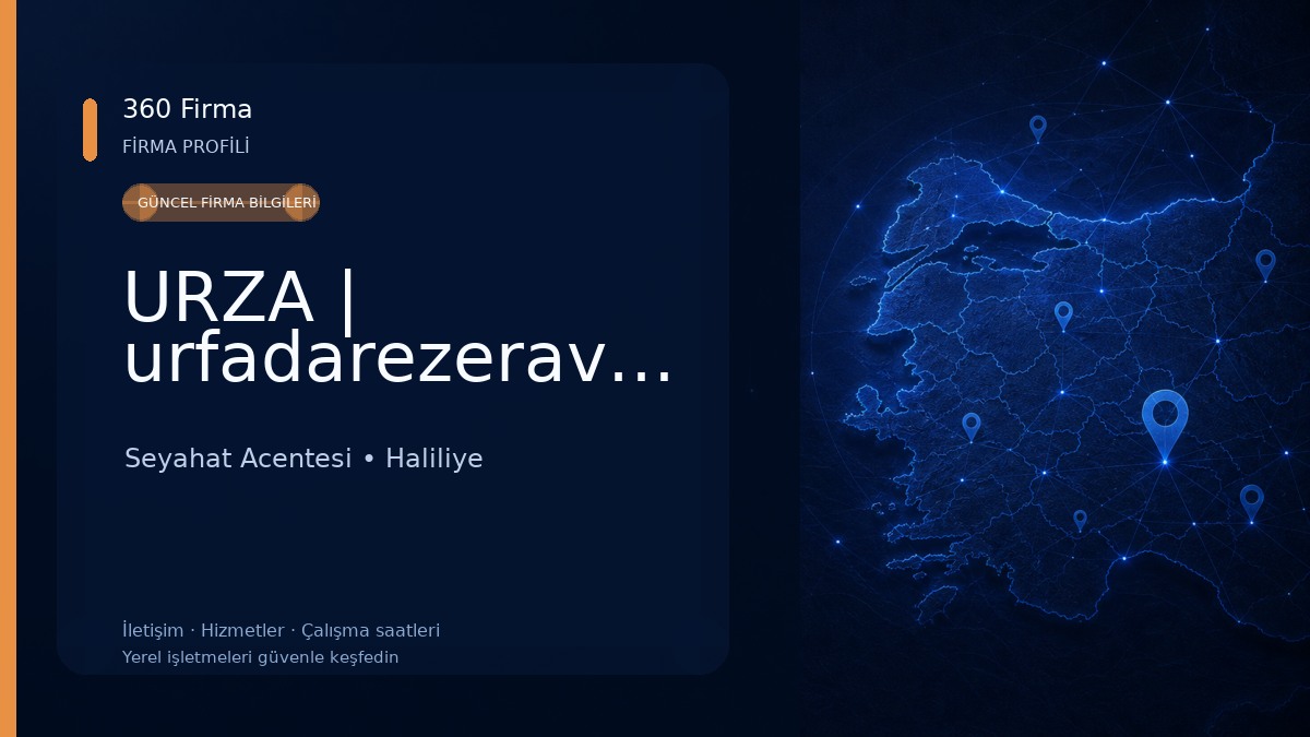 URZA | urfadarezeravsyon Seyahat Acentesi