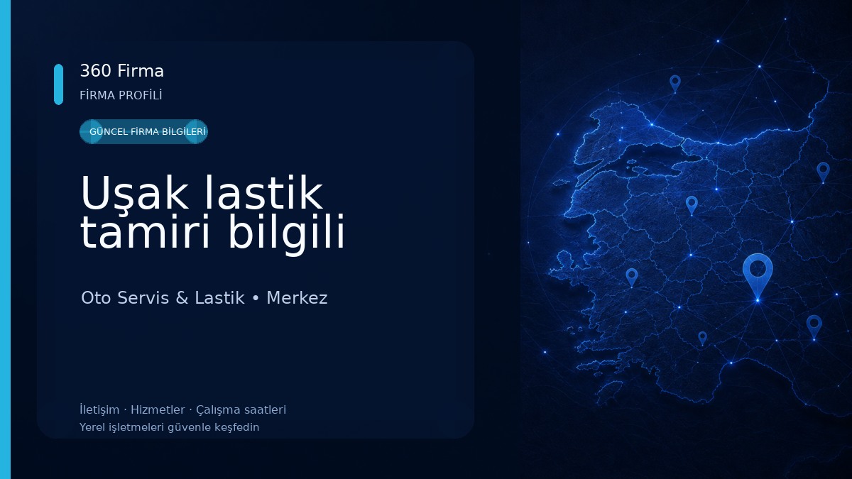Uşak lastik tamiri bilgili Oto Servis & Lastik