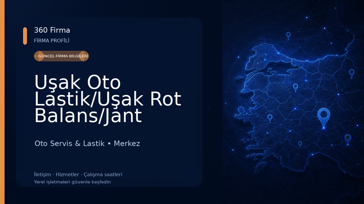 Uşak Oto Lastik/Uşak Rot Balans/Jant Doğrultma/Uşak jant CNC/Jant Elektrostatik TOZ boya Oto Servis & Lastik