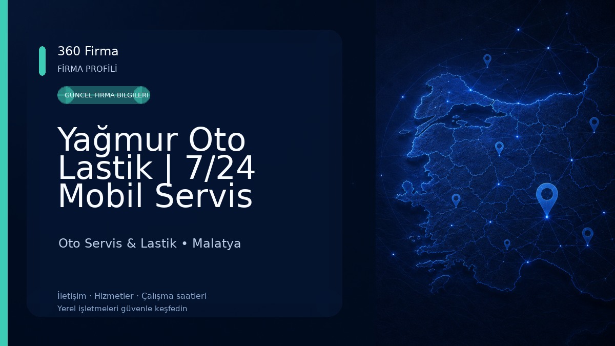 Yağmur Oto Lastik | 7/24 Mobil Servis Oto Servis & Lastik