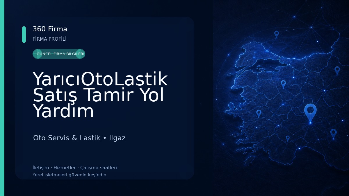 YarıcıOtoLastik Satış Tamir Yol Yardım Oto Servis & Lastik