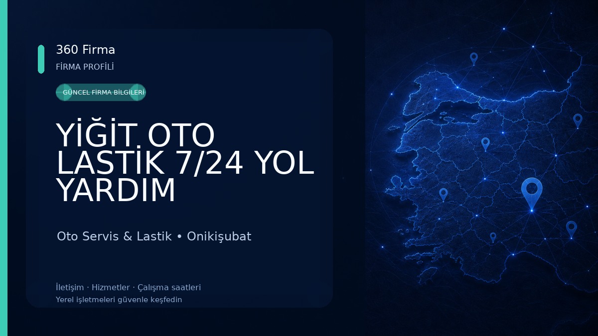 YİĞİT OTO LASTİK 7/24 YOL YARDIM Oto Servis & Lastik