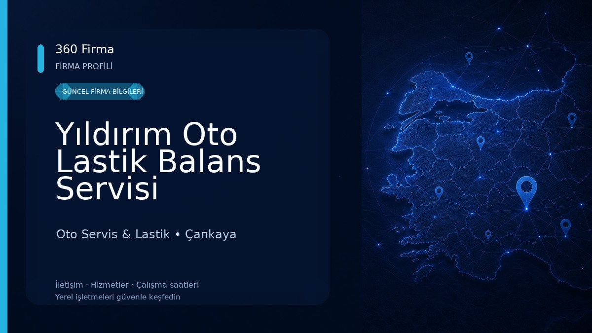 Yıldırım Oto Lastik Balans Servisi Oto Servis & Lastik