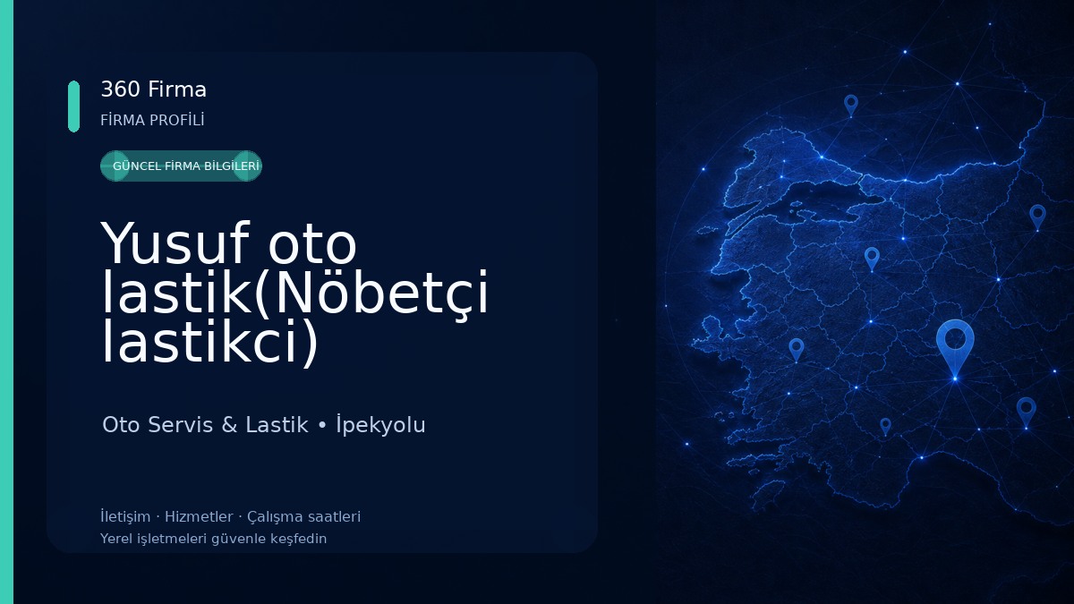 Yusuf oto lastik(Nöbetçi lastikci) Oto Servis & Lastik