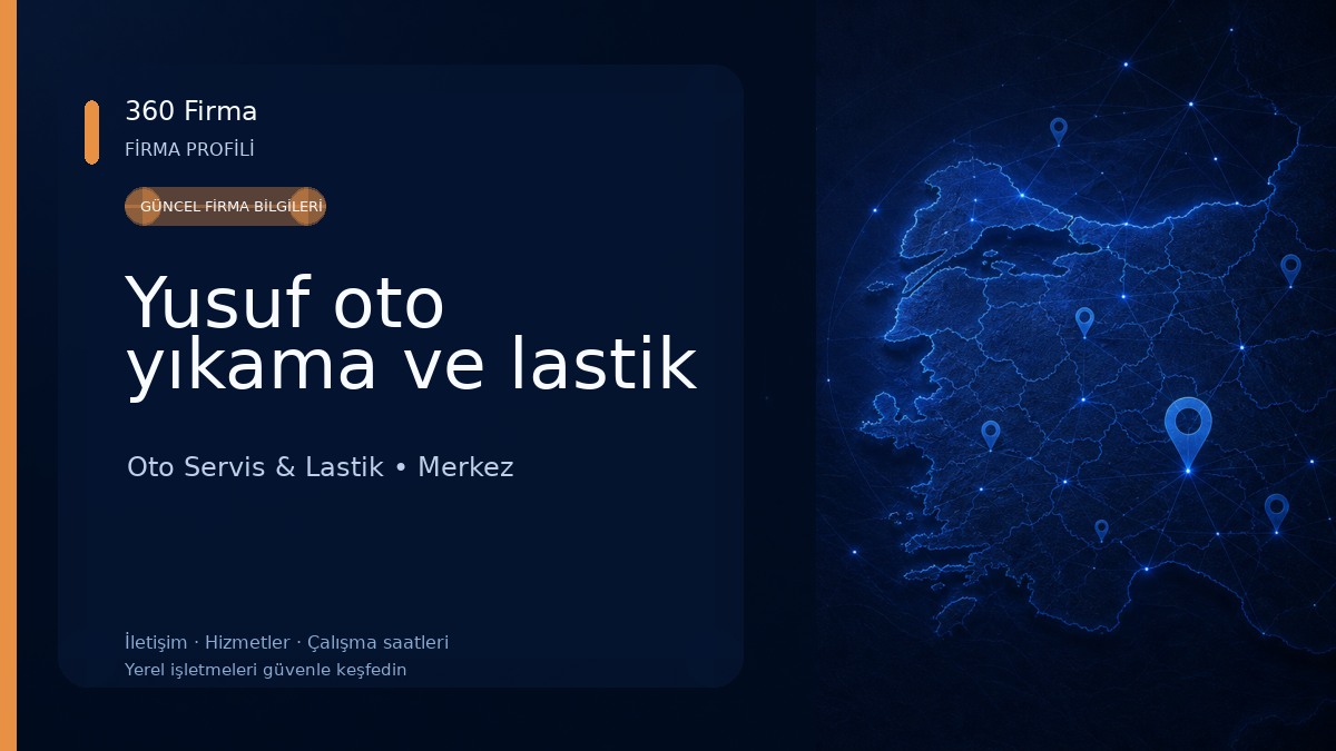 Yusuf oto yıkama ve lastik 